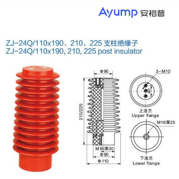 ZJ- -24Q 110x190、210、225支柱絕緣子