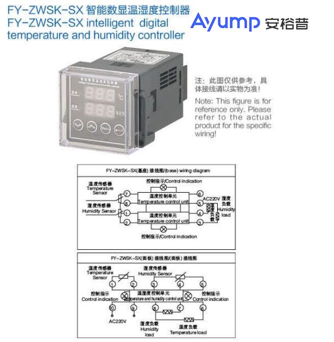 FY-ZWSK-SX智能數顯溫濕度控制器