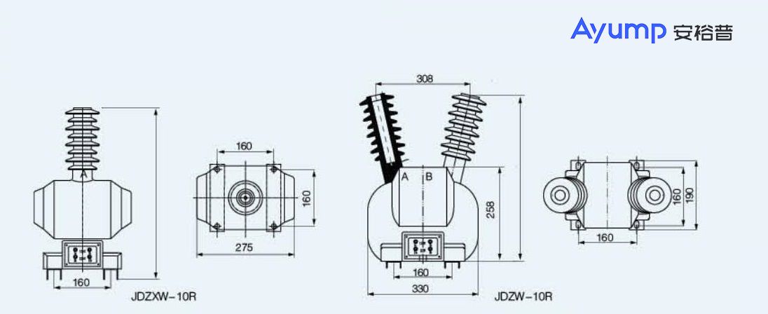 JDZ(X)W-10R戶(hù)外高壓電壓互感器 (2)